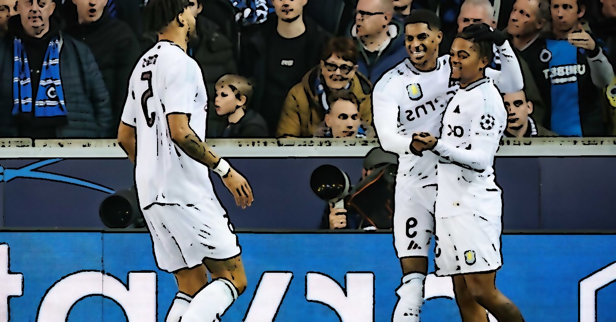 Aston Villa, Club Brugge'u Deplasmanda Yenerek Çeyrek Finale Yaklaştı