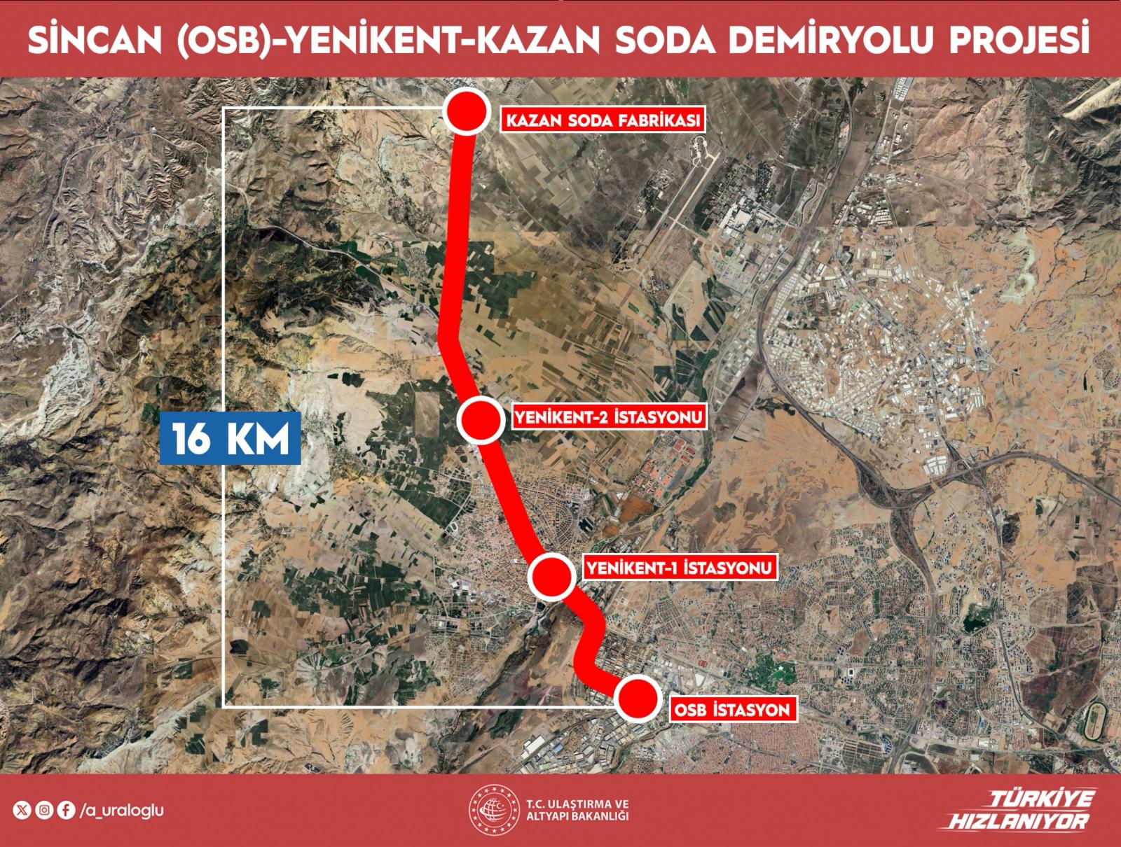 Yenikent'e Ulaşımda Yeni Dönem: Başkentray Banliyö Hattı Projesi